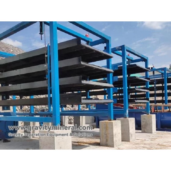 Tavola di scuotimento di tipo Lift Multideck