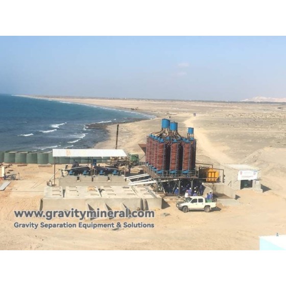 Soluzione per l'Arricchimento di Minerali Placer Costieri