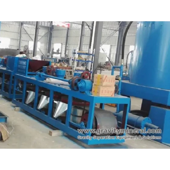 Separatore magnetico a tre dischi ad alta intensità