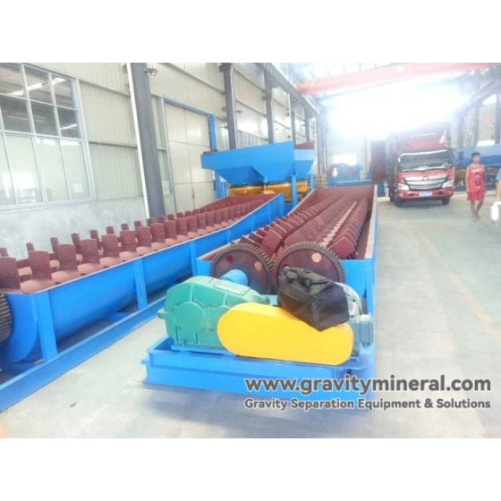 Lavatore di Minerale a Spirale